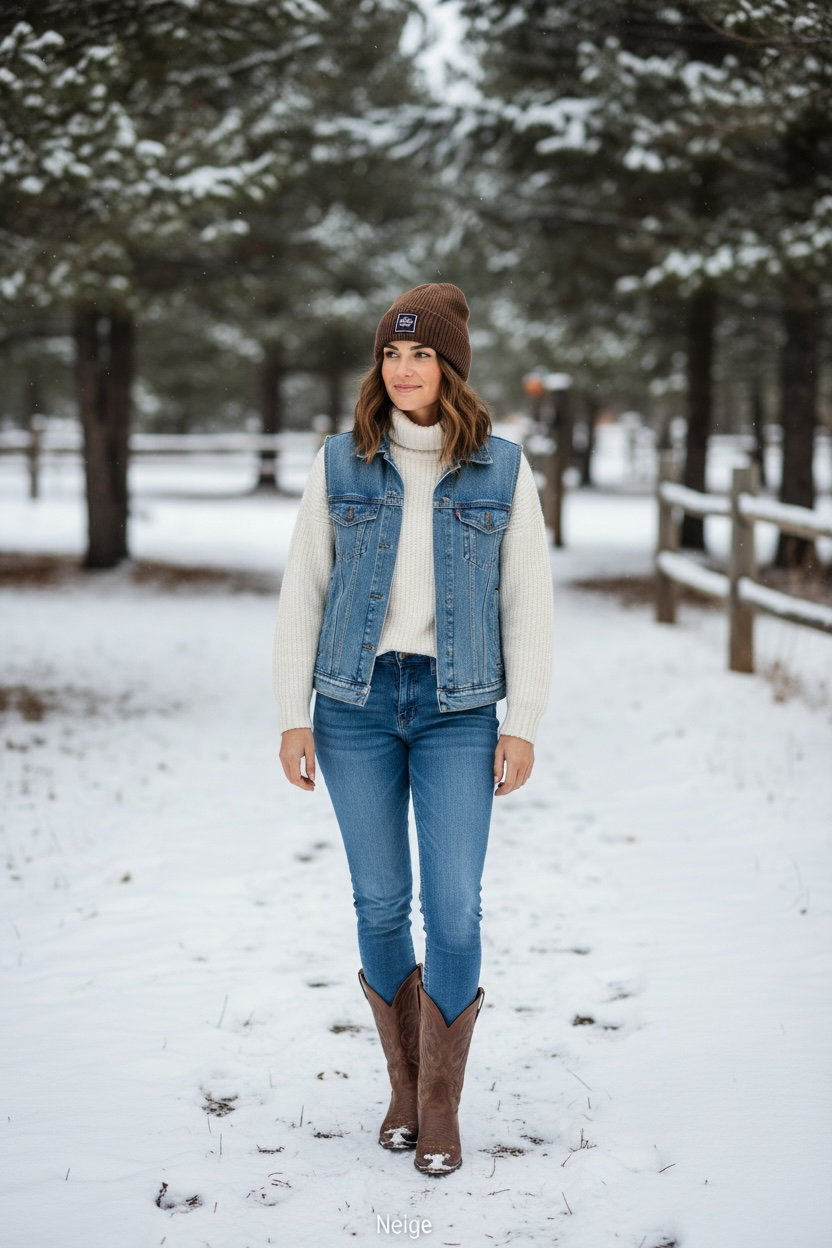 Tuque à rebord côtelée